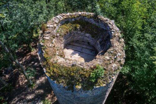 Hrad chřenovice věž oprava
